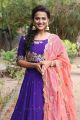 Actress Shraddha Srinath in Purple Salwar Kameez Stills