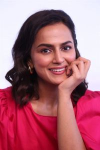 Actress Shraddha Srinath Pictures @ Mechanic Rocky Movie Interview