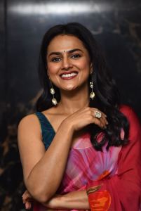 Dhaku Maharaj Actress Shraddha Srinath Saree Pictures