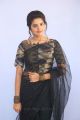 Telugu Actress Shravya in Black Saree Photos