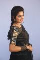 Telugu Actress Sravya in Black Saree Photos