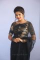 Telugu Actress Sravya in Black Saree Photos