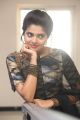 Telugu Actress Shravya in Black Saree Photos