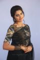 Telugu Actress Sravya in Black Saree Photos