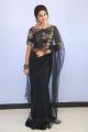 Telugu Actress Sravya in Black Saree Photos