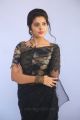 Telugu Actress Sravya in Black Saree Photos