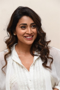 Actress Shriya Saran Stills @ Gamanam Success Meet