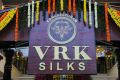 Shriya Saran @ VRK Silks launch in Warangal