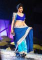 Shriya Saran Hot Blue Saree Stills at CPAA Fashion Show