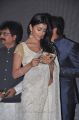 Actress Shriya Saran in Saree Photos at Chandra Audio Release