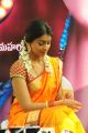 Cute Shriya Saree Photos at Pavithra Movie Launch