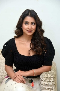 Actress Shriya Saran Pics @ Gamanam Movie Press Meet