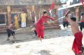 Prem, Shriya Saran Kalari Fight Photos in Chandra Movie