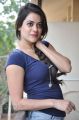 Actress Shruthi Sodhi Hot in Dark Blue Dress Images