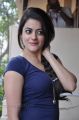 Actress Shruthi Sodhi Hot Images in Dark Blue Dress