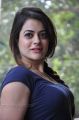 Actress Shruthi Sodhi Hot Images in Dark Blue Dress