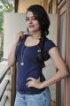 Actress Shruthi Sodhi Hot in Dark Blue Dress Images