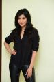 Actress Shruti Hassan in Black Shirt & Pants Photos