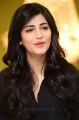 Actress Shruti Haasan in Black Shirt Photos