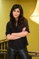 Actress Shruti Hassan in Black Shirt & Pants Photos