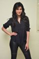 Actress Shruti Hassan in Black Shirt & Leather Pants Photos