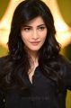 Actress Shruti Haasan in Black Shirt Photos