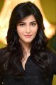 Actress Shruti Hassan in Black Shirt Photos