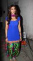 Shruti Hassan Hot Images in Blue Salwar Kameez