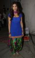 Shruti Hassan Hot Images in Blue Salwar Kameez