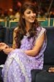 Actress Shruti Hassan in Violet Designer Saree Cute Photos