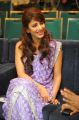 Actress Shruti Hassan Cute Photos in Purple Designer Saree