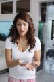 Actress Shruti Hassan New Pictures in White Top & Night Pant