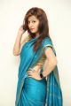 Telugu Actress Shubhangi Pant Photos in Blue Saree