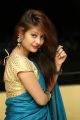 Telugu Actress Shubhangi Pant in Blue Saree Photos