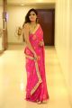 Actress Swetha Jadhav in Pink Saree Pictures