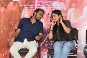 Rahul Sankrityan, Sai Pallavi @ Shyam Singha Roy Press Meet Stills