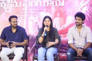 Rahul Sankrityan, Sai Pallavi, Nani @ Shyam Singha Roy Press Meet Stills