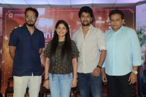 Rahul Sankrityan, Sai Pallavi, Nani, Venkat Boyanapalli @ Shyam Singha Roy Press Meet Stills