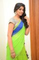 Telugu Anchor Shyamala Green Saree Photos