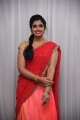 Anchor Shyamala in Pink and Red Half Saree Photos