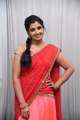 Anchor Shyamala in Pink and Red Half Saree Photos