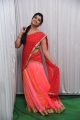 Anchor Shyamala in Pink and Red Half Saree Photos