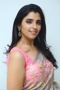 Anchor Shyamala Saree Stills @ Mayapetika Pre Release