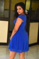 Telugu Actress Shylaja N in Blue Dress Images