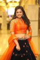 Telugu Actress Siddhi Idnani Images in Orange Dress