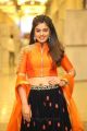 Jambalakidi Pamba Actress Siddhi Idnani Images in Orange Dress