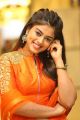 Jambalakidi Pamba Actress Siddhi Idnani Images in Orange Dress