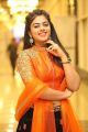 Jambalakidi Pamba Actress Siddhi Idnani Images in Orange Dress