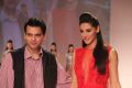 Nargis Fakhri walks for Nachiket Barve at Signature International Fashion Weekend