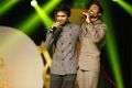 Simbu, Dhanush at South Indian International Movie Awards 2012 Photos